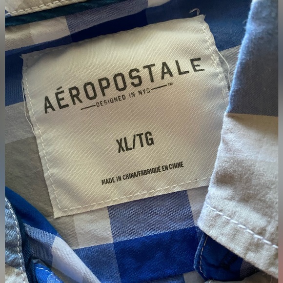 Aeropostale Men’s XL Long Sleeved Buttoned Shirt - Picture 4 of 5